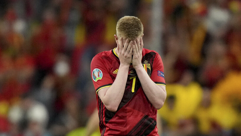 Auch die EM 2021 brachte Belgien und Kevin de Bruyne kein Glück