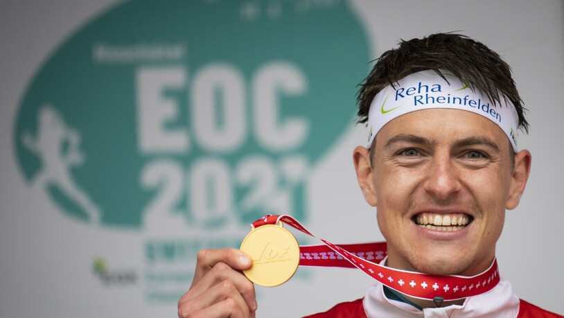Matthias Kyburz: An der EM in Neuenburg im Mai gewann er im K.o.-Sprint Gold (im Bild), nun erhält er auch in Tschechien an der WM eine goldene Medaille.