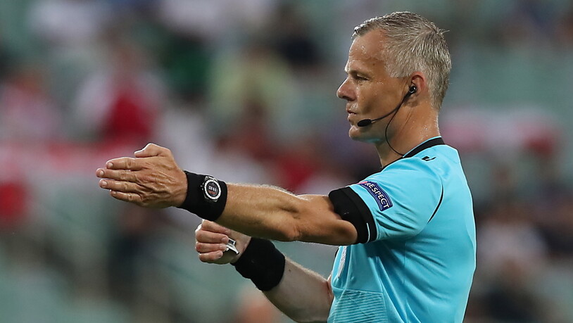 Dem Niederländer Björn Kuipers kommt die Ehre zuteil, den EM-Final zwischen Italien und England zu pfeifen
