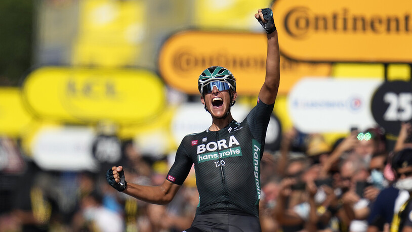 Grösster Erfolg seiner Karriere: Der Deutsche Nils Politt gewinnt in Nîmes die 12. Etappe der Tour de France