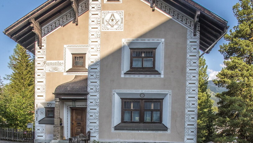 Gaberels Freimaurerloge, ein architektonisches Gesamtkunstwerk im Bündnerstil.