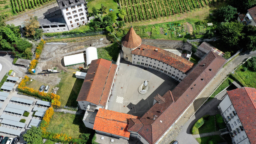 Das ehemalige Gefängnis Sennhof in Chur.