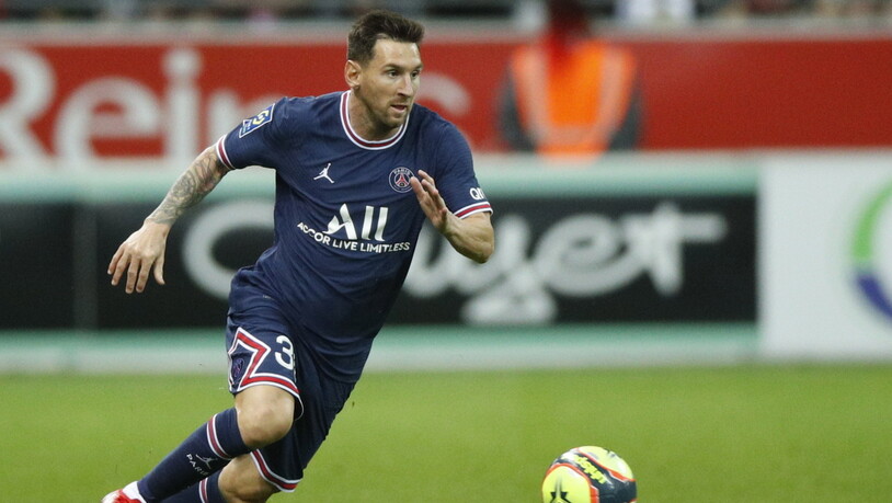 Lionel Messi stand erstmals für Paris Saint-Germain im Einsatz