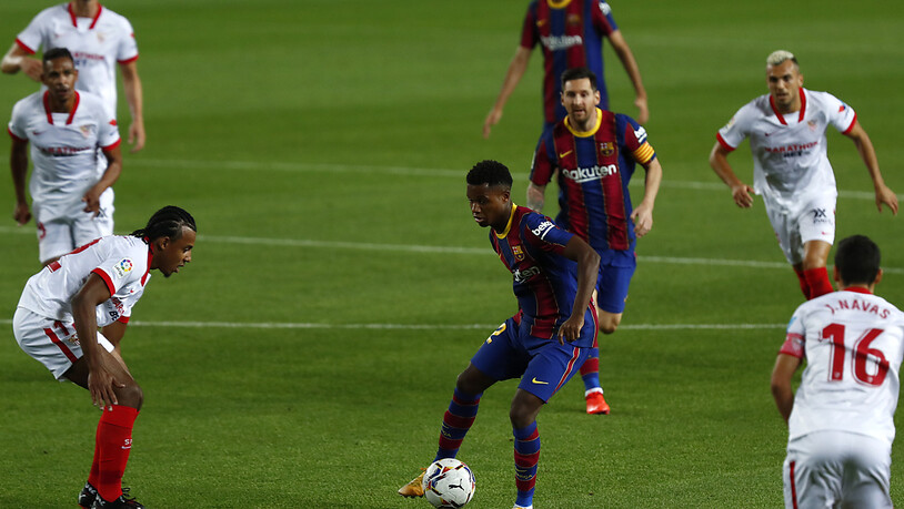 Ansu Fati bekommt die Rückennummer von Lionel Messi