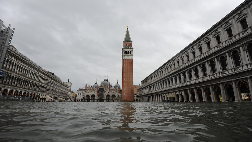 ARCHIV - Klima- und Meeresforscher warnen für die Region Venedig vor einem Anstieg des Meeresspiegels um mehr als einen Meter in den nächsten Jahrzehnten. Foto: Lapresse/Anteo Marinoni/LaPresse via ZUMA Press/dpa