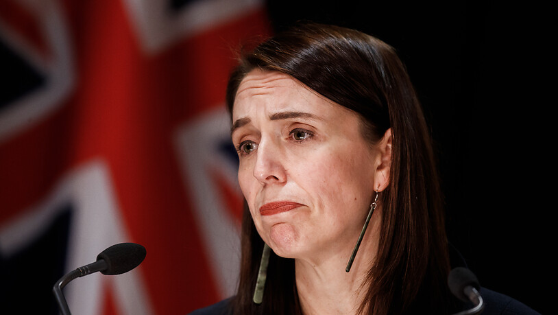 Prime Minister Jacinda Ardern during a press conference at New Zealand Parliament in Auckland, New Zealand, Friday, September 3, 2021. A Sri Lankan national injured six people at an Auckland supermarket on Friday in a terrorist attack. (AAP Image/Stuff…