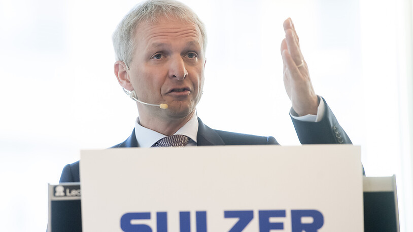 Sulzer-CEO Greg Poux-Guillaume macht mit den Abspaltungsplänen ernst. (Archivbild)