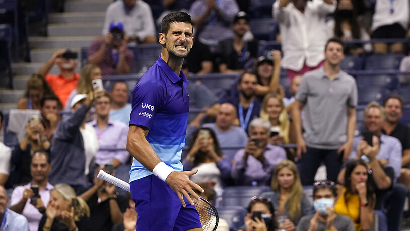 Novak Djokovic spielt sich am US Open in Form