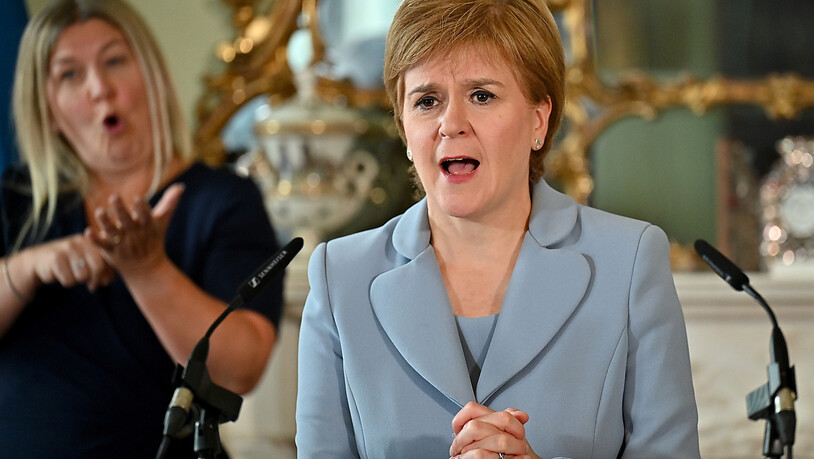 ARCHIV - Schottlands Regierungschefin Nicola Sturgeon hat ihre Pläne für ein neues Unabhängigkeitsreferendum spätestens Ende 2023 untermauert. Foto: Jeff J Mitchell/PA Wire/dpa