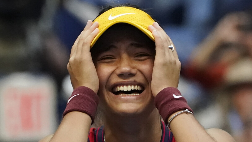 Emma Raducanu sorgte für eine der grössten Sensationen in der Tennis-Geschichte