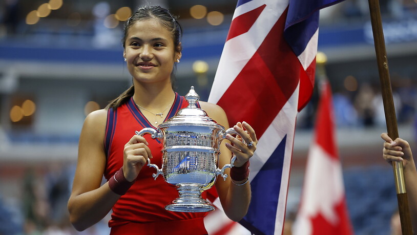 Emma Raducanu ist die erste britische Grand-Slam-Siegerin seit 44 Jahren