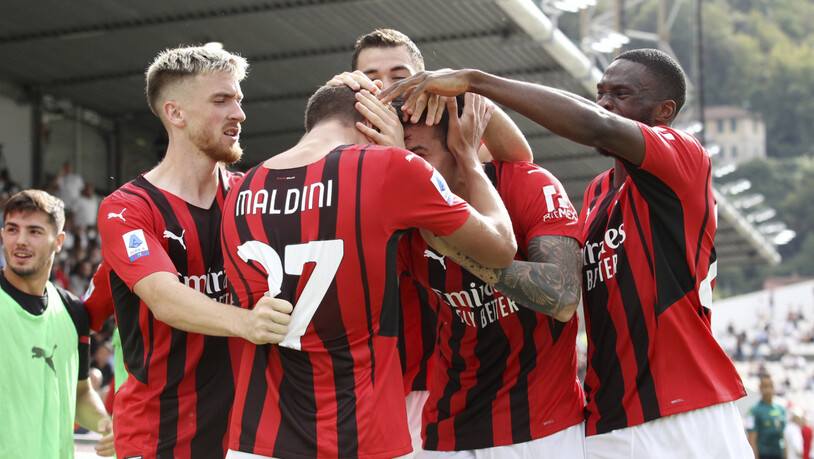 Grosser Jubel mit grossem Namen: Daniel Maldini trifft gegen Spezia zum ersten Mal für Milan