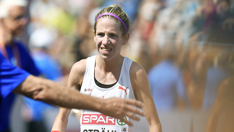 Martina Strähl läuft am Berlin-Marathon ein ausgezeichnetes Rennen