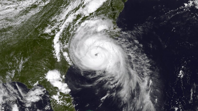 Mit einer Drohne haben amerikanische Wissenschaftler das Innerste eines Hurrikans erforscht. (Archivbild)