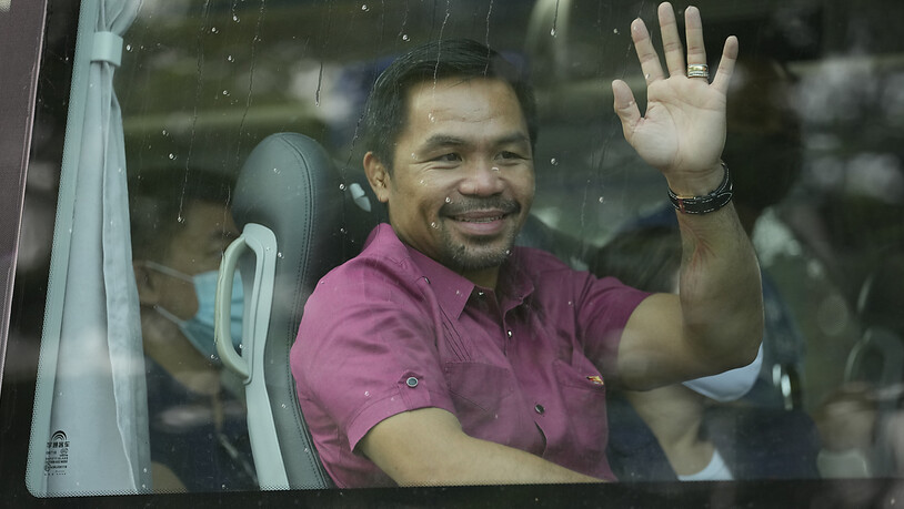 Manny Pacquiao ist bereits 2010 in die Politik gegangen. Foto: Aaron Favila/AP/dpa