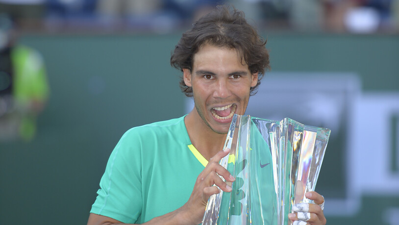 Rafael Nadal war in Indian Wells 2007, 2009 und 2013 der Champion. Nun fehlt auch der Spanier