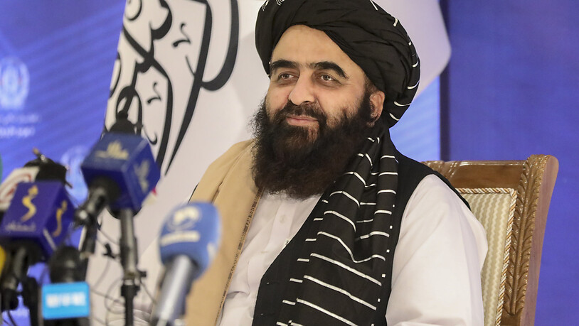 Amir Chan Motaki, Außenminister des neuen Kabinetts der Talibans. Foto: Muhammad Farooq/AP/dpa