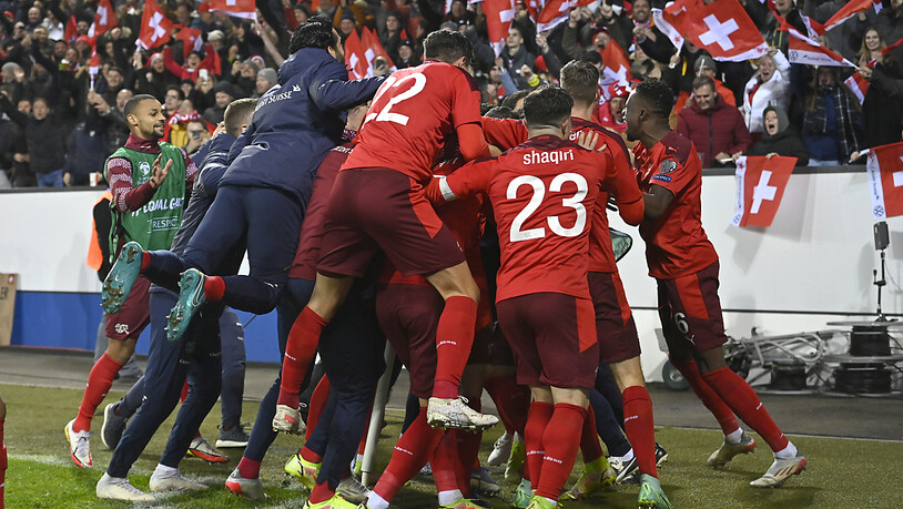 Die Schweiz besiegt Bulgarien 4:0 und qualifiziert sich zum zwölften Mal für ein WM
