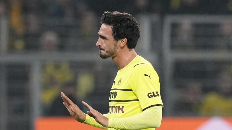 Mats Hummels stand bei allen drei Dortmunder Gegentoren im Mittelpunkt