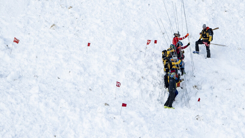 Beim Niedergang einer Lawine im Salzburger Land sind am Samstag drei Skifahrer getötet worden. (Symbolbild)