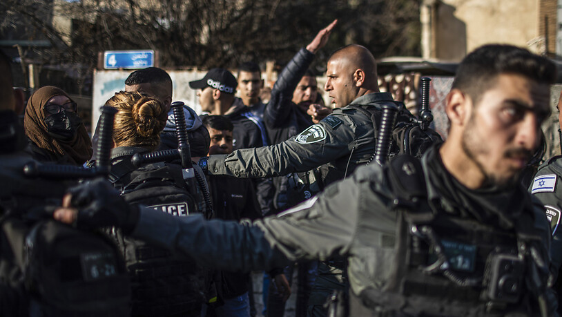 Israelische Sicherheitskräfte in Jerusalem (Archivfoto). Foto: Ilia Yefimovich/dpa