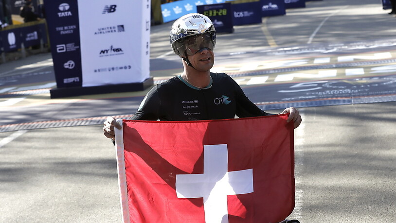 Marcel Hug, seines Zeichens Weltrekordhalter im Rollstuhl-Marathon