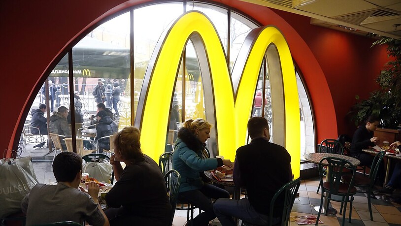 McDonald's schliesst seine rund 850 Filialen in Russland. (Archivbild)