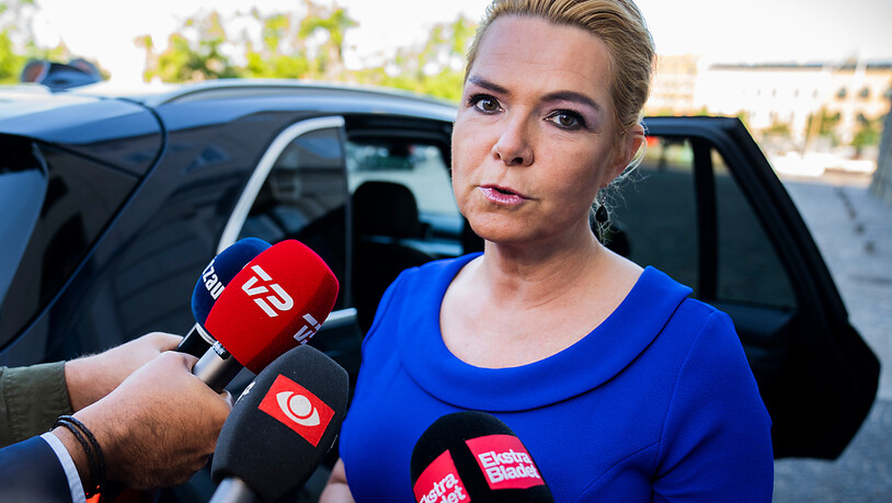 ARCHIV - Inger Støjberg, ehemalige Integrationsministerin von Dänemark, verbüßt ihre Haftstrafe von 60 Tagen mit einer Fußfessel. Foto: Martin Sylvest/Ritzau Scanpix/AP/dpa