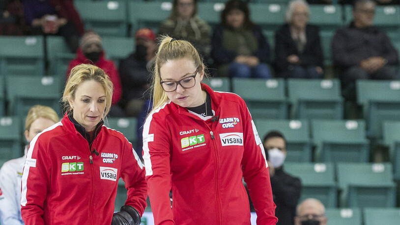 Starke und gut aufeinander eingespielte Curlerinnen: Silvana Tirinzoni (links) und Alina Pätz