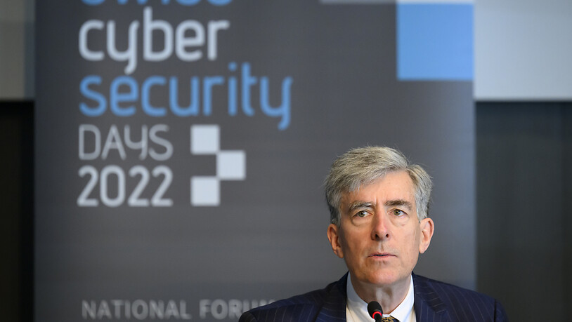 Der amerikanische Direktor für Cybersicherheit Chris Inglis, Berater von Präsident Joe Biden, besuchte am Mittwoch die Swiss Cyber Security Days.