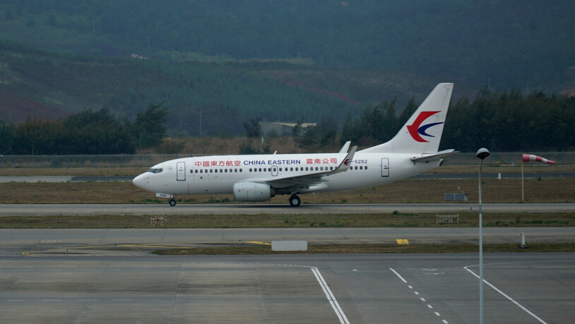 Ein Flugzeug von China Eastern am Flughafen von Kunming im Süden Chinas. (Archivbild)