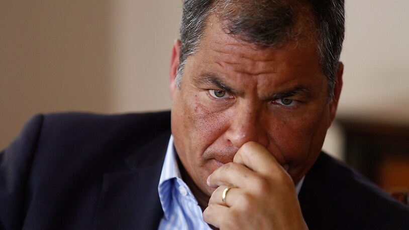 Der ehemalige Präsident Ecuadors, Rafael Correa, soll 2013 Bestechungsgelder vom Odebrecht-Konzern erhalten haben, um seinen Wahlkampf zu finanzieren. (Archivbild)