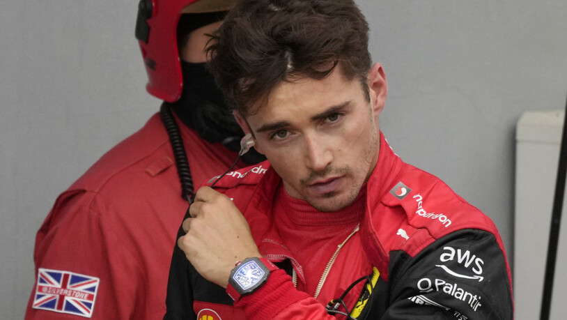 Für den Monegassen Charles Leclerc im Ferrari blieb nach Rang 6 nur die Enttäuschung
