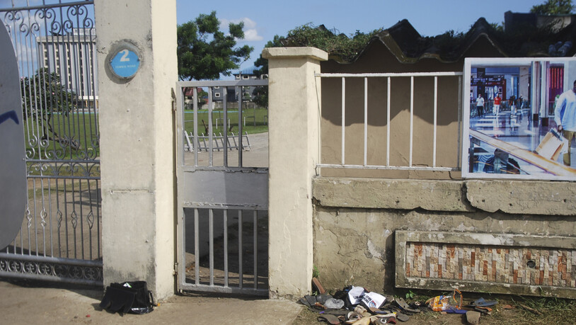Blick auf die Kings Assembly Pentecostal Church in Port Harcourt in Nigeria. Bei einer Massenpanik bei einer kirchlichen Wohltätigkeitsveranstaltung sind in der Stadt Port Harcourt nach Polizeiangaben 31 Menschen ums Leben gekommen. Foto: Uncredited/AP…