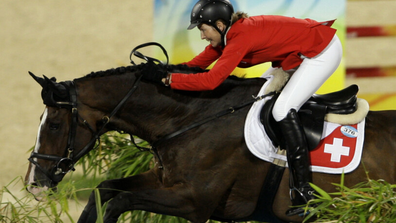 Im Sattel von No Mercy feierte Christina Liebherr ihre grössten Erfolge - wie hier an den Olympischen Spielen 2008 in Peking.