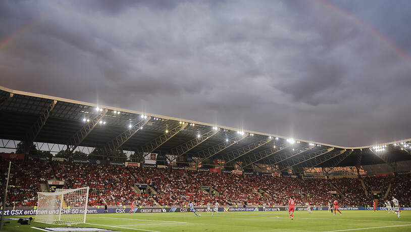 Das Stade de Genève war zum Abschluss der Saison ausverkauft