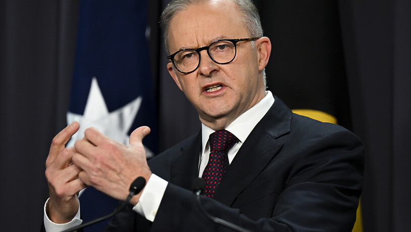 Australian Prime Minister Anthony Albanese speaks to media during a press conference at Parliament House in Canberra, Thursday, June 16, 2022. (AAP Image/Lukas Coch) NO ARCHIVING