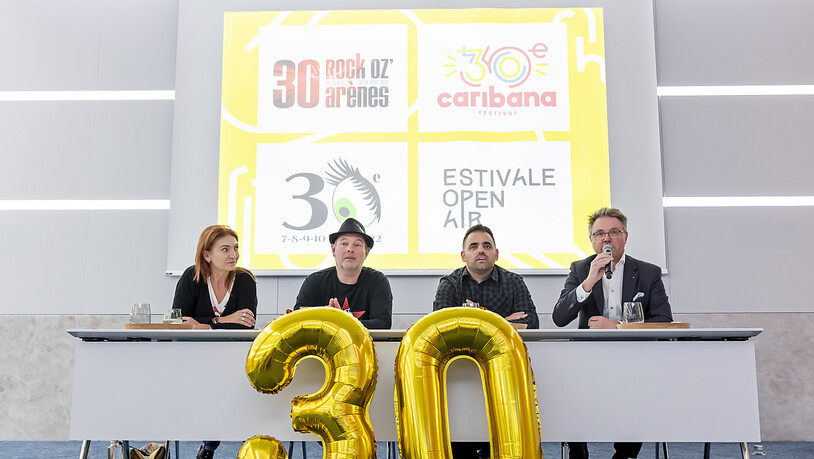 Das Musikfestival Caribana fand nach der Corona-Pandemie erstmals wieder statt. Im Bild (rechts) der Organisator des Caribana, Tony Lerch.
