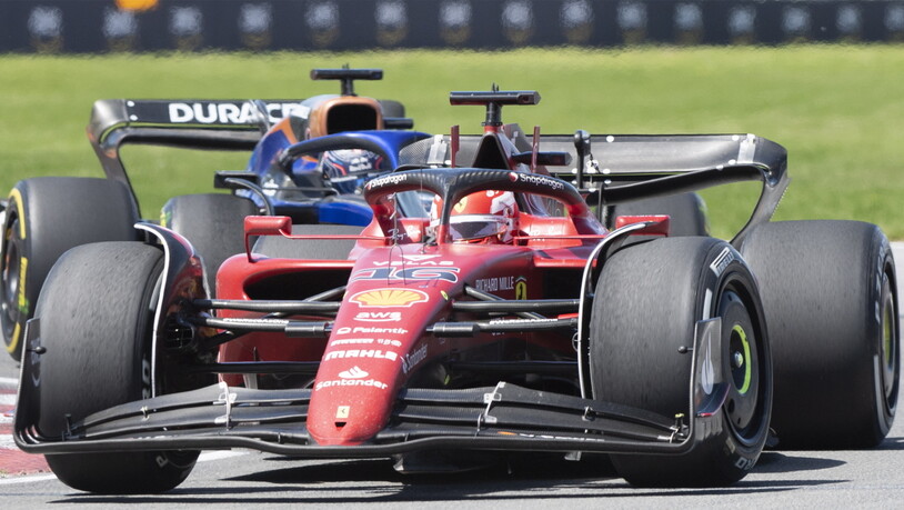 Der nach einer Rückversetzung wegen eines Motorwechsels auf Platz 19 gestartete WM-Dritte Charles Leclerc wurde im zweiten Ferrari Fünfter