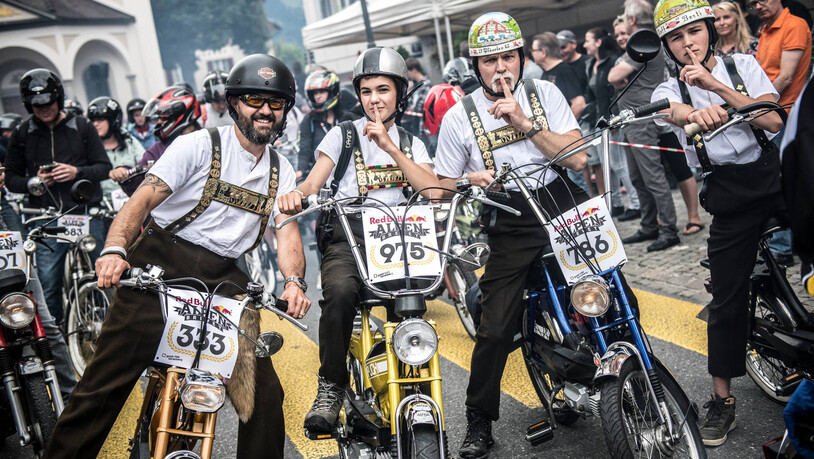 Teilnehmende in Sarnen 2018. 
Bild Romina Amato/Red BUll Content Pool