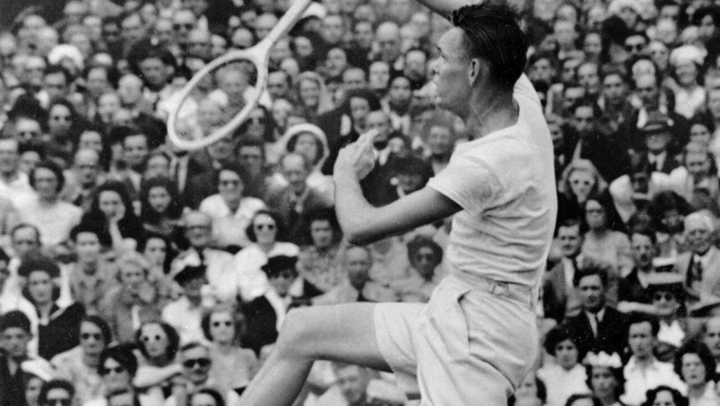 Ein Novum: Jack Kramer war 1947 der erste Sieger in kurzen Hosen