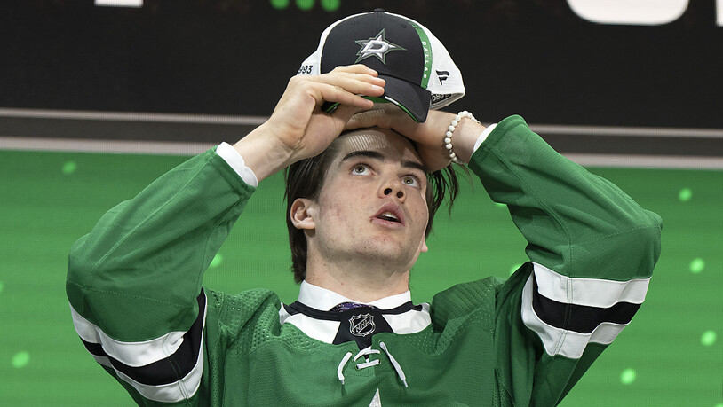 Lian Bichsel wurde kürzlich im NHL-Draft von den Dallas Stars in der 1. Runde gezogen