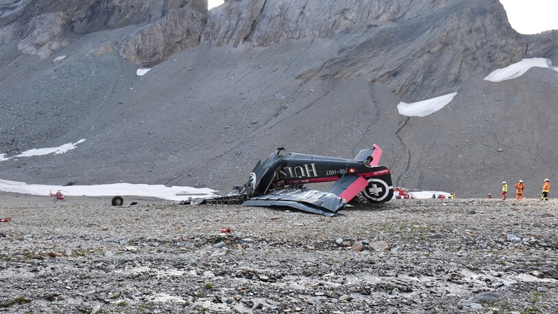 Tragisches Unglück: Vor vier Jahren stürzte eine Ju-52 hinter dem Martinsloch bei Elm ab, dabei starben 20 Menschen.