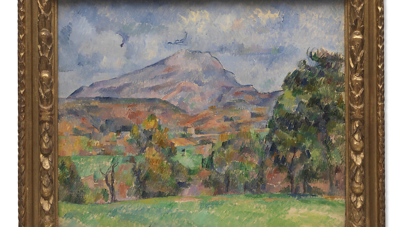 HANDOUT - Das Ölgemälde "La montagne Sainte-Victoire" von Paul Cézanne. Das Bild gehört zu den Höhepunkten der Smmlung des 2018 gestorbenen Microsoft-Mitgründers Paul Allen und soll im Herbst bei Christies in New York versteigert werden. Foto: ----…