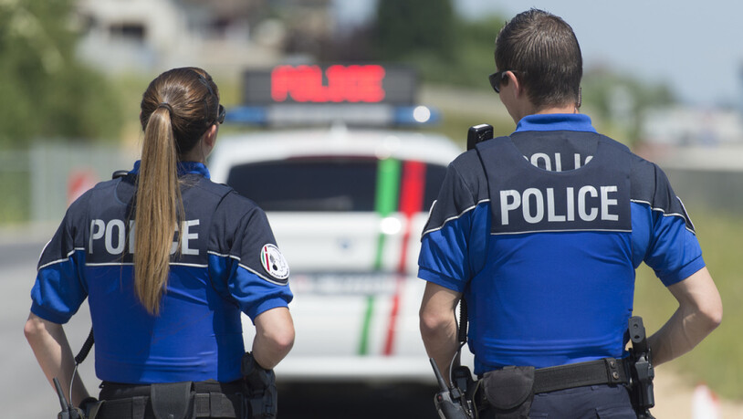 Die Neuenburger Polizei sucht nach einem Lenker, der nach einem Unfall mit einem gestohlenen Auto zu Fuss durch die Weinberge geflüchtet ist. (Archivbild)