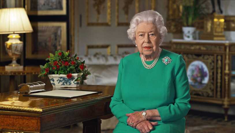 Ein Porträt der Königin Elizabeth II.