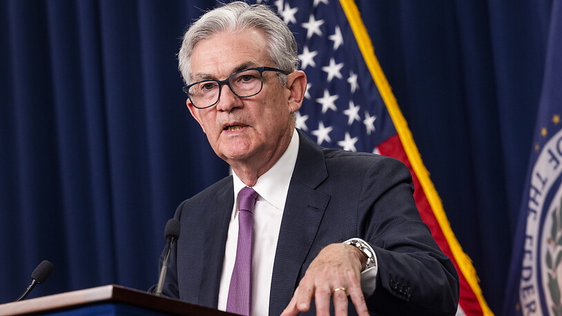 Die Wirtschaft blickt heute Mittwoch mit Spannung auf den Zinsentscheid der US-Notenbank und deren Präsident Jerome Powell. (Archivbild)