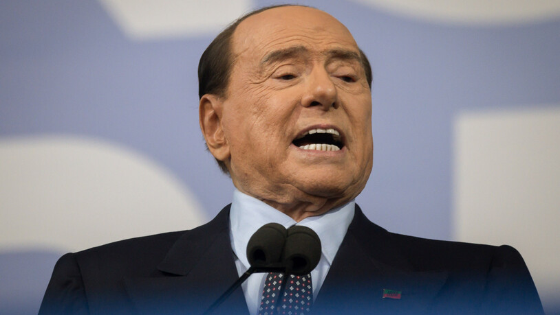Unmittelbar vor dem Wahlsonntag sorgen in Italien die Aussagen von Silvio Berlusconi (Forza Italia) zu Putin und ein Kommentar von EU-Kommissionspräsidentin von der Leyen weiter für Aufsehen. Foto: Valeria Ferraro/SOPA Images via ZUMA Press Wire/dpa