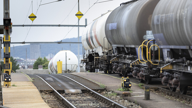 Die SBB wollen 60 Prozent mehr Güter auf die Schiene bringen: Güterwagen auf dem Rangierbahnhof Limmattal. (Archivbild)