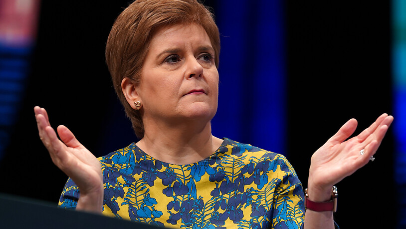 FILED - Kurz vor einer Gerichtsverhandlung über die schottischen Unabhängigkeitsbestrebungen hat die schottische Regierungschefin Nicola Sturgeon die britische Regierung attackiert. Photo: Andrew Milligan/PA Wire/dpa
